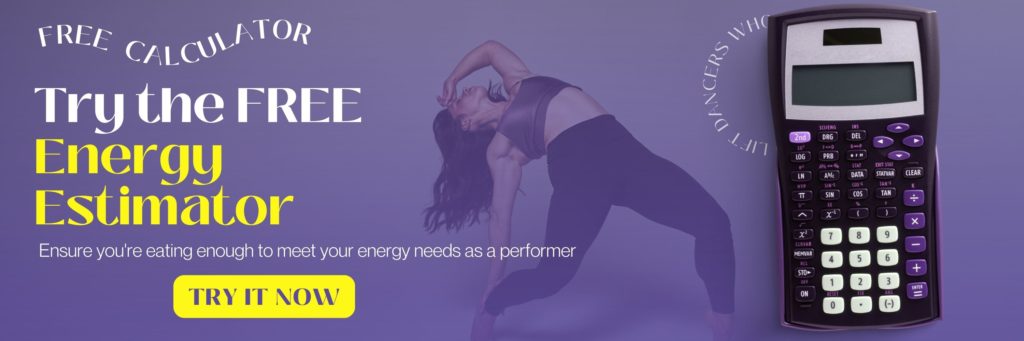 Free energy estimator - macro calculator for dancers