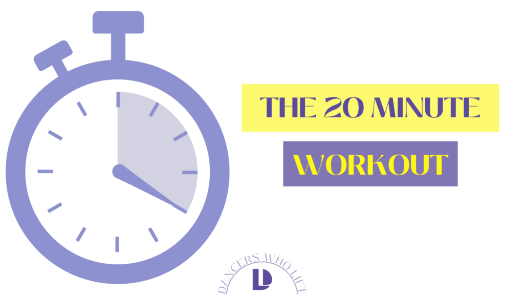 20 minute workout for dancers