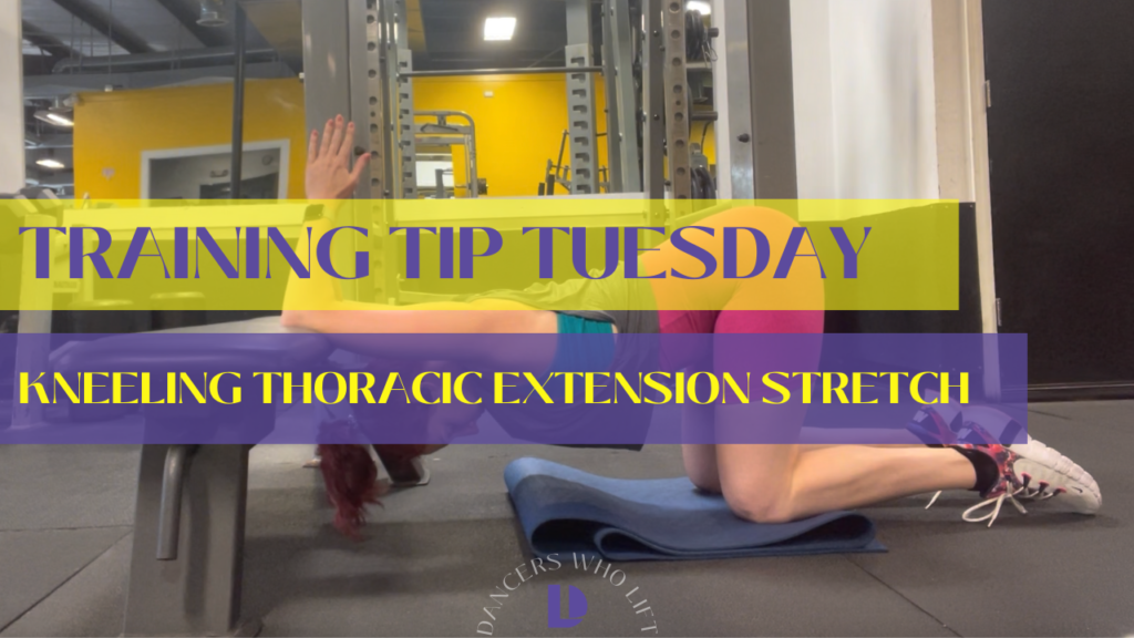 thoracic extension stretch