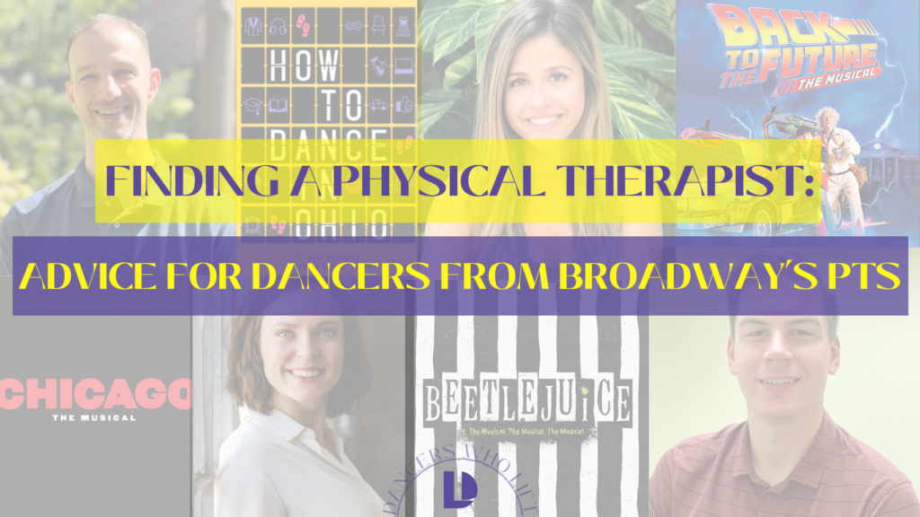 finding a physical therapist, physical therapy for dancers, dance physical therapist