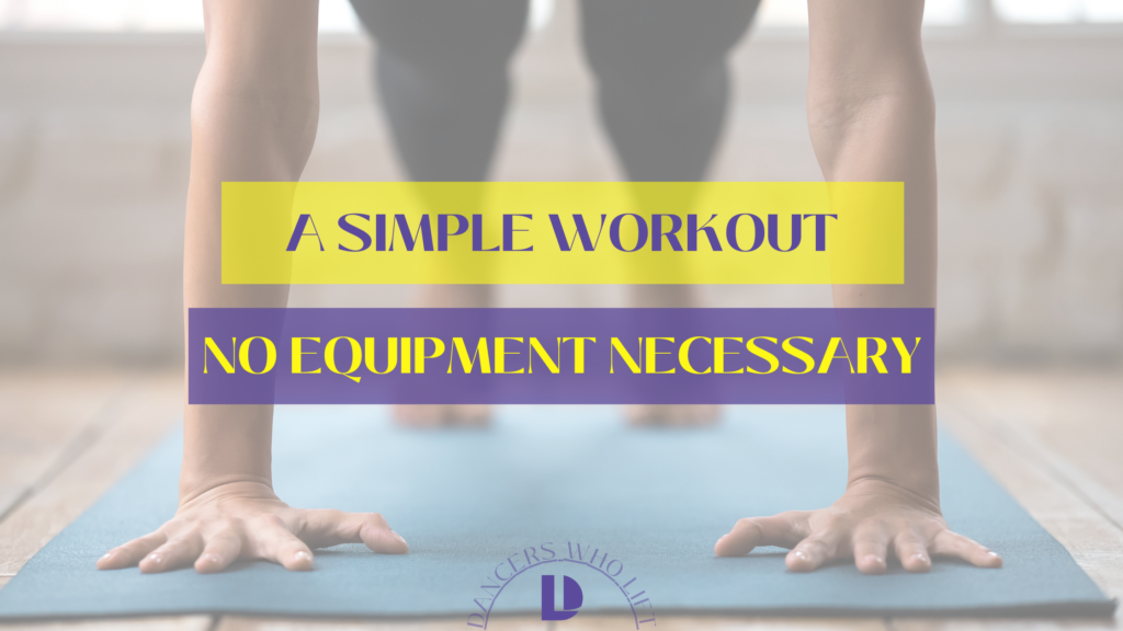 simple workout for dancers