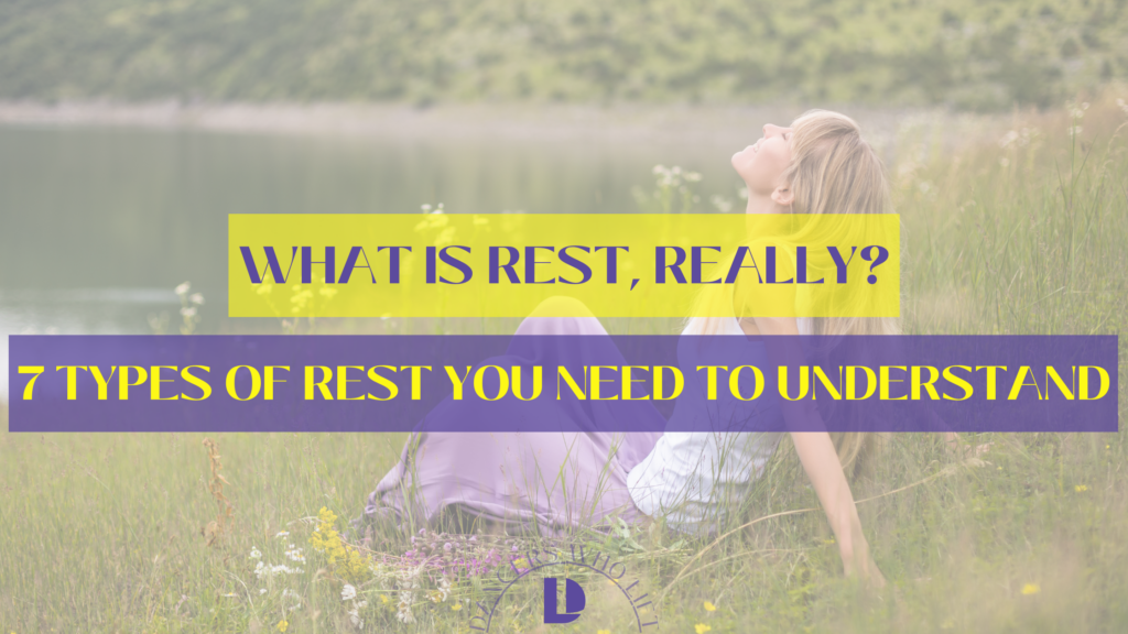 types of rest you need to know