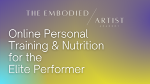 personal training for dancers